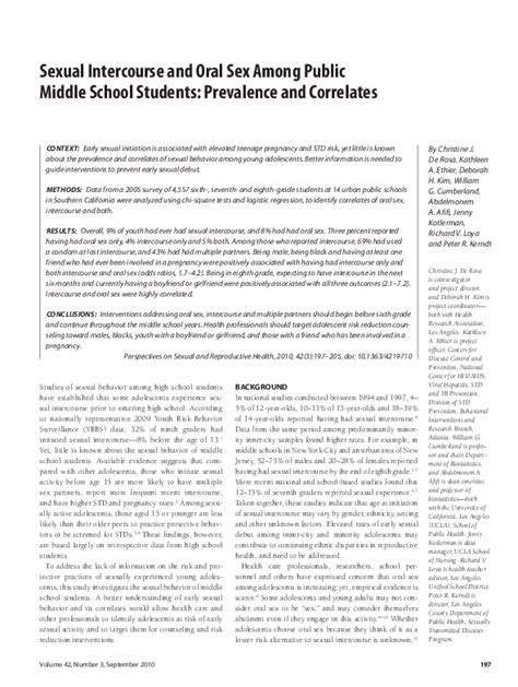 sex at school|Sexual Intercourse and Oral Sex Among Public Middle School .